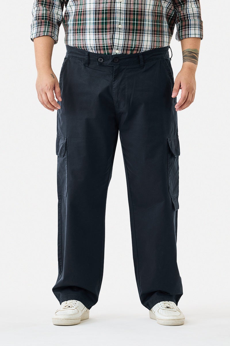SNITCH Regular Fit Plus Size Stretch Six pockets Cargo Pants - Image 3